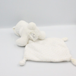 Doudou lapin blanc doré mouchoir Good Night SIMBA TOYS KIABI