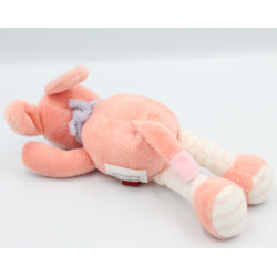 Doudou Ane cheval rose TEX 19 cm