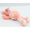 Doudou Ane cheval rose TEX 19 cm