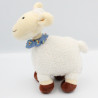 Doudou mouton blanc marron OKAIDI