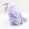 Doudou Eléphant mauve éfélant Lumpy Winnie Disney Nicotoy