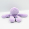 Doudou pieuvre violet mauve MOTS D'ENFANTS