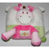 Doudou plat girafe rose Ma Ptite Tribu