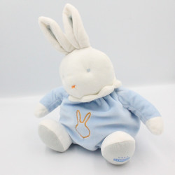 Doudou Lapin boule bleu gris KLORANE
