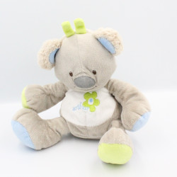 Doudou koala gris bleu vert Arthur et Lola BEBISOL