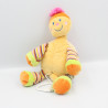 Doudou musical tortue multicolore fleur MOTS D'ENFANTS