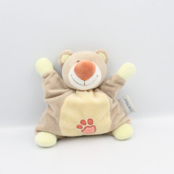 Doudou semi plat ours Pol et Jade NATTOU