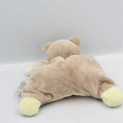 Doudou semi plat ours Pol et Jade NATTOU