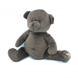 Doudou ours brun marron SERGENT MAJOR