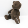 Doudou ours brun marron SERGENT MAJOR