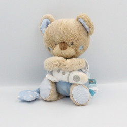 Doudou musical ours bleu fusée Rocket Boy TEX