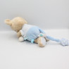 Doudou musical ours bleu fusée Rocket Boy TEX