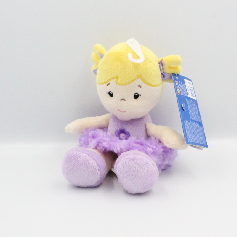 Doudou poupée mauve violet TOY'S RUS