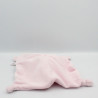 Doudou plat ours rose Baby Garden NICOTOY