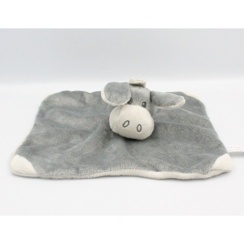 Doudou plat ane cheval gris FIP
