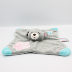 Doudou plat koala ours gris...