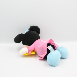 Doudou musical Minnie rose bleu ABC DISNEY CLEMENTONI