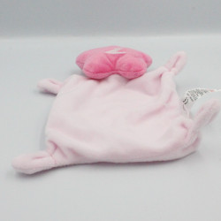 Doudou plat étoile nuage Z rose GRAIN DE BLE