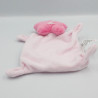 Doudou plat étoile nuage Z rose GRAIN DE BLE
