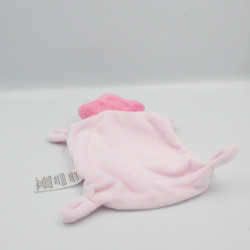 Doudou plat étoile nuage Z rose GRAIN DE BLE