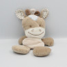 Doudou poney cheval beige bleu NATTOU