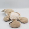 Doudou poney cheval beige bleu NATTOU