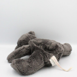 Doudou ours gris noir DPAM DU PAREIL AU MEME