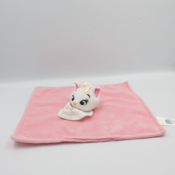 Doudou plat rose Chat Marie Les Aristochats Disney DMC