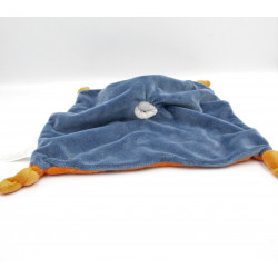 Doudou plat singe orange bleu quilles KIABI JOGYSTAR