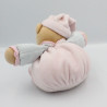 Doudou ours Liliblue rose bleu coeur KALOO