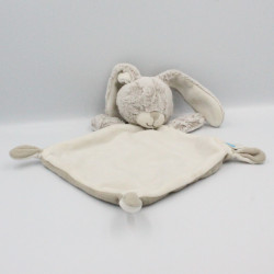 Doudou plat lapin beige...