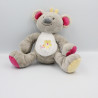 Doudou koala beige rose jaune Arthur et Lola BEBISOL