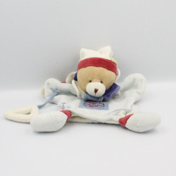 Doudou et compagnie plat ours bleu triangle musique