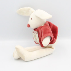 Doudou lapin blanc Martin mon lapin MOULIN ROTY