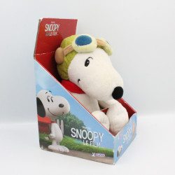 Peluche chien Snoopy et les Peanuts Le Film Aviateur Gipsy