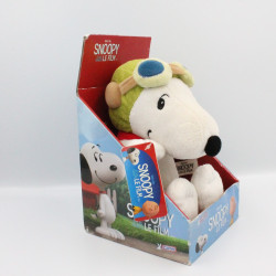 Peluche chien Snoopy et les Peanuts Le Film Aviateur Gipsy