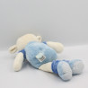 Doudou et compagnie mouton Gaston bleu