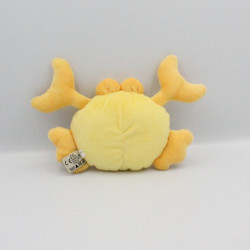 Doudou Crabe jaune MOTS D'ENFANTS