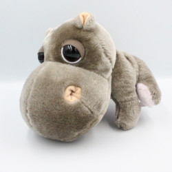 Peluche hippopotame gris Big Headz