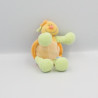 Doudou tortue orange vert bleu JOLLYBABY