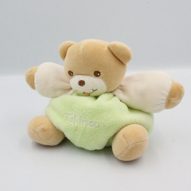 Doudou ours boule vert TAKINOU