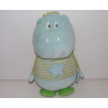 Doudou plat Hippopotame bleu P'TIT DODO