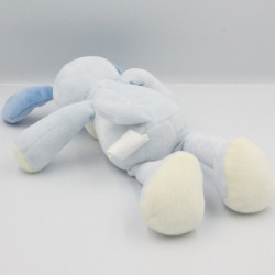 Doudou chien bleu blanc NICOTOY