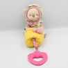 Doudou musical Ours fraise Nature Bearries Fisher Price