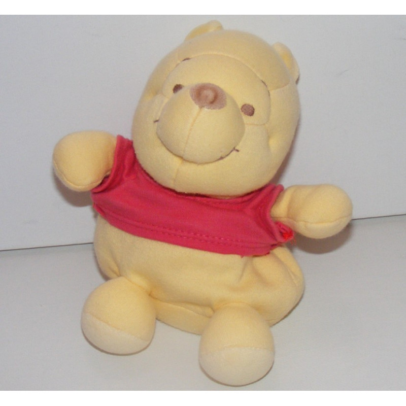 Doudou plat noeuds Winnie l'ourson de Disney Baby