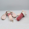 Doudou baton pouet licorne et lapin rose NATTOU