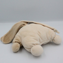 Doudou semi plat lutin beige croix rouge Nounours
