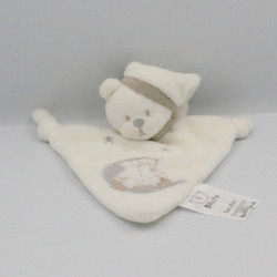 Doudou plat ours blanc BRUIN BABY R US Lot de 2