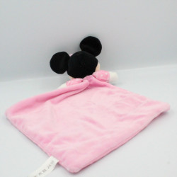 Doudou plat minnie rose pois coccinelle DISNEY