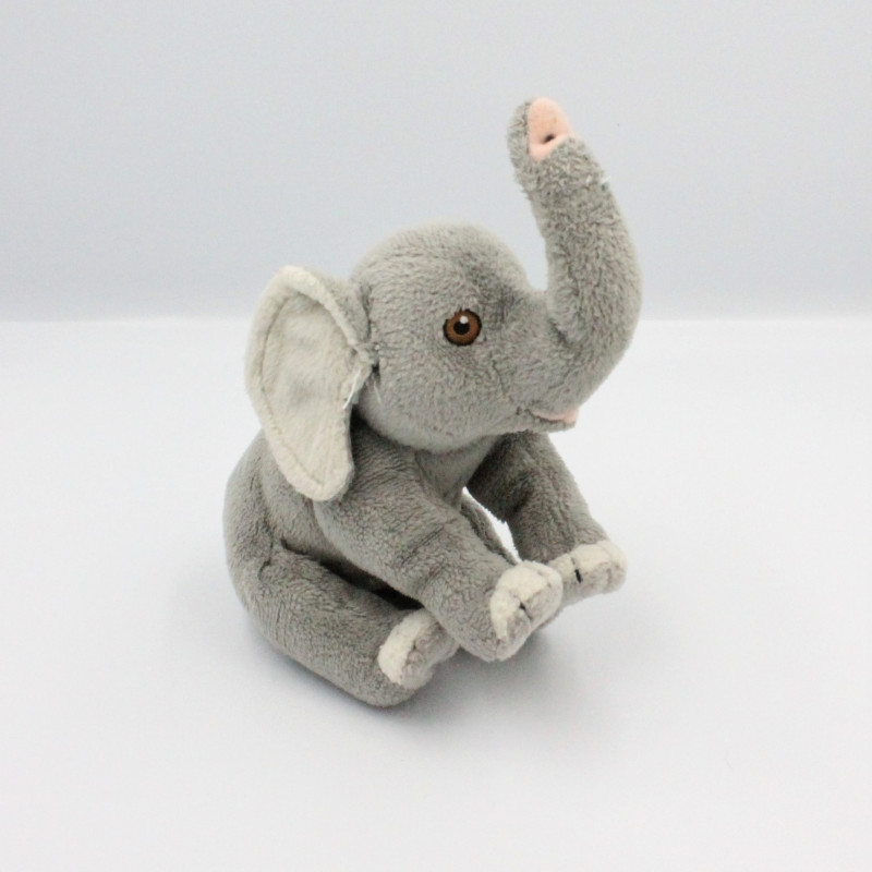 Doudou éléphant gris NICOTOY